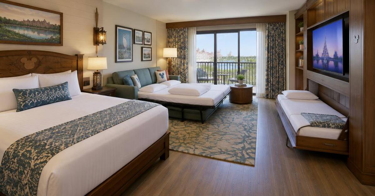 DVC studios that sleep 5 deluxe studio bed configuration 2026