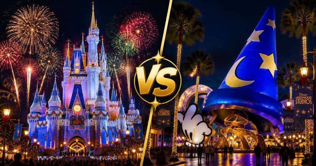 Disney World Christmas parties 2026: Magic Kingdom castle vs Hollywood Studios